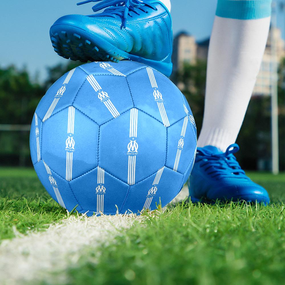 OMSoccer Ball Colorful All Ages Machine Stitched PVC Competition Ready Durable High-Bounce