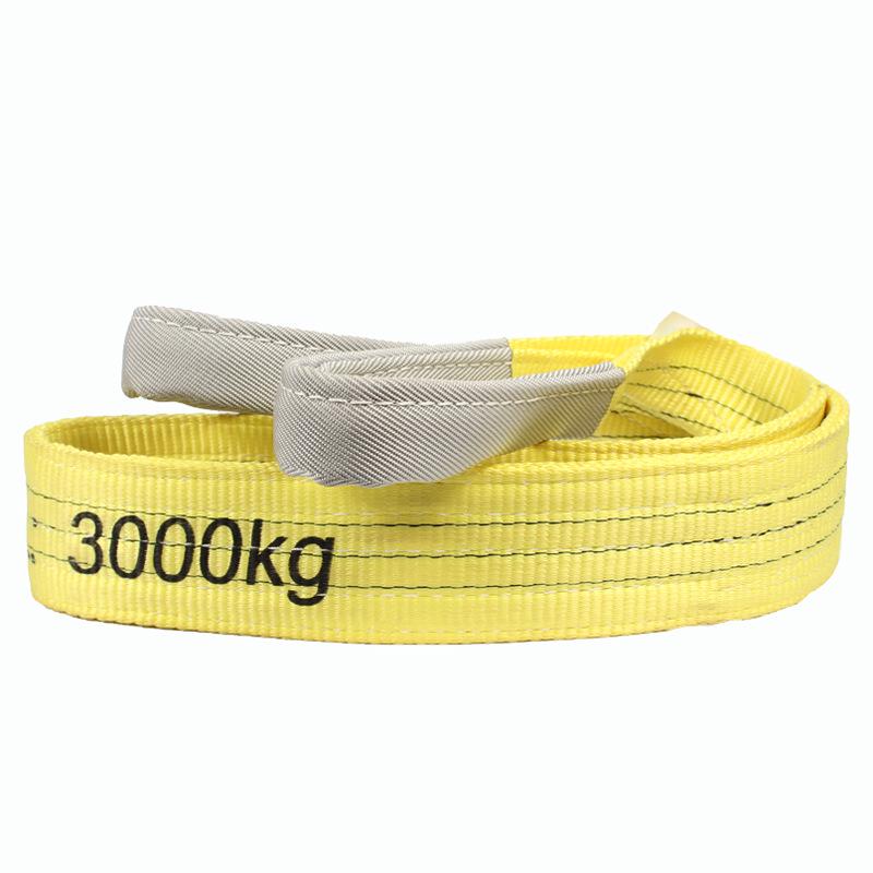 JOHA Jumbo 5T Polyester Eye Flat Sling Buckle, Available In 1T, 2T, 3T, 4T, 6T, 8T, 10T Variants.