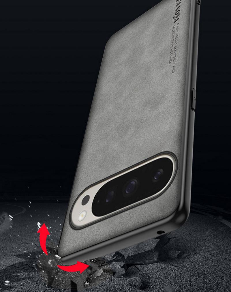 Plain Leather Comfortable Suede Case For Google Pixel10 Pro XL Pixel 10 Pro 9A 9 Pro 8A 8 7a 7 Pro 6a 6 XLLens Protect Cover
