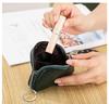 Ultra-Thin Soft Leather Mini Coin & Key Earphone Pouch for Ladies
