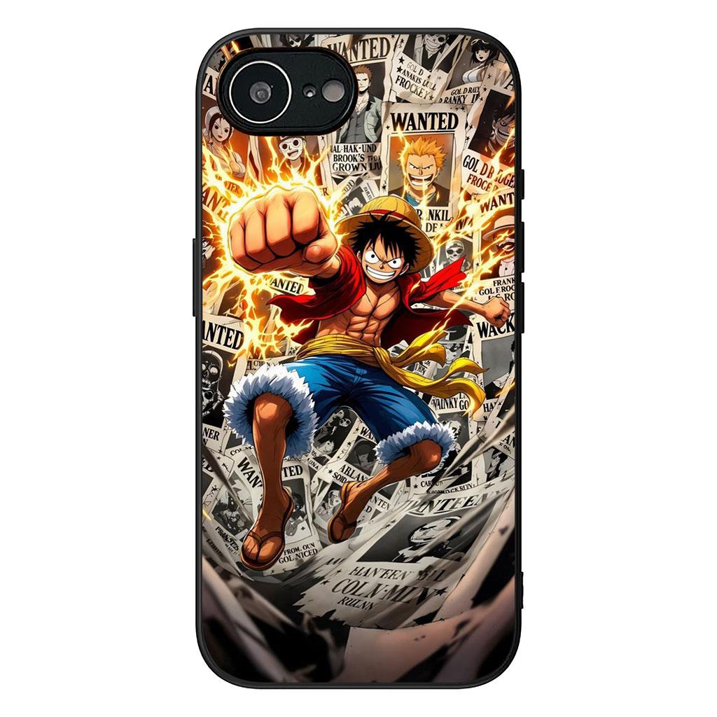 Cover for Apple iPhone 16 15 14 Plus 13 12 Mini 17 Pro Max + ProMax 16E Air 16+ 15+ Phone Case Luffy One Piece Roronoa Zoro