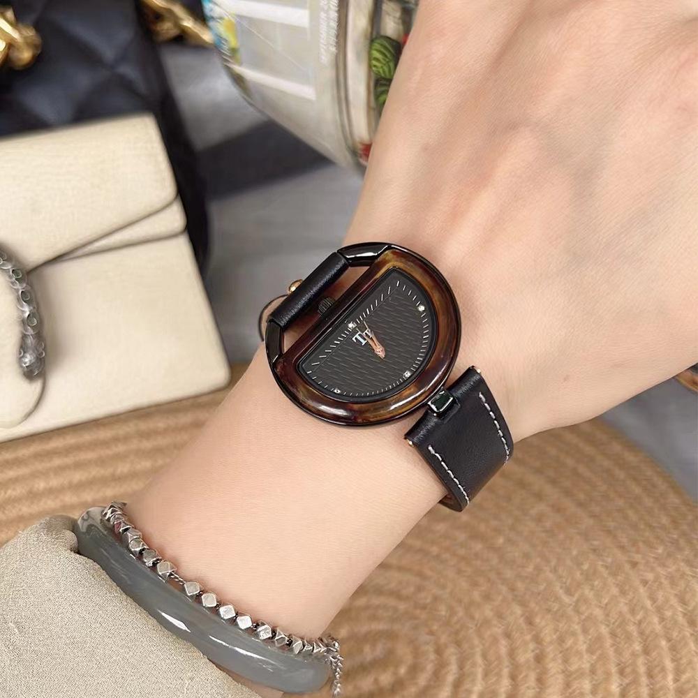 Tianta Semicircle Watch Fashion Belt Women s Watch Simple Temperament 13981
