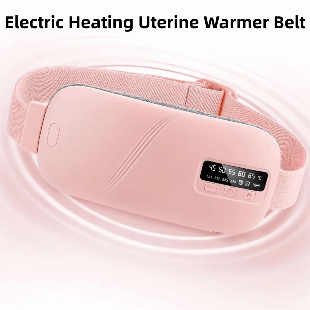 Massage/Vibration Modes Electric Heating Uterine Warmer Belt for The Abdomen And Lower Back