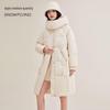 SNOWFLYING Women's Mid-length Loose Fit Thick Duck Down Jacket