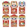 6 Pcs Chinese New Year Red Envelope Year of The Snake 2025 Money Envelopes for Cash Gifts Spring Festival Decoration