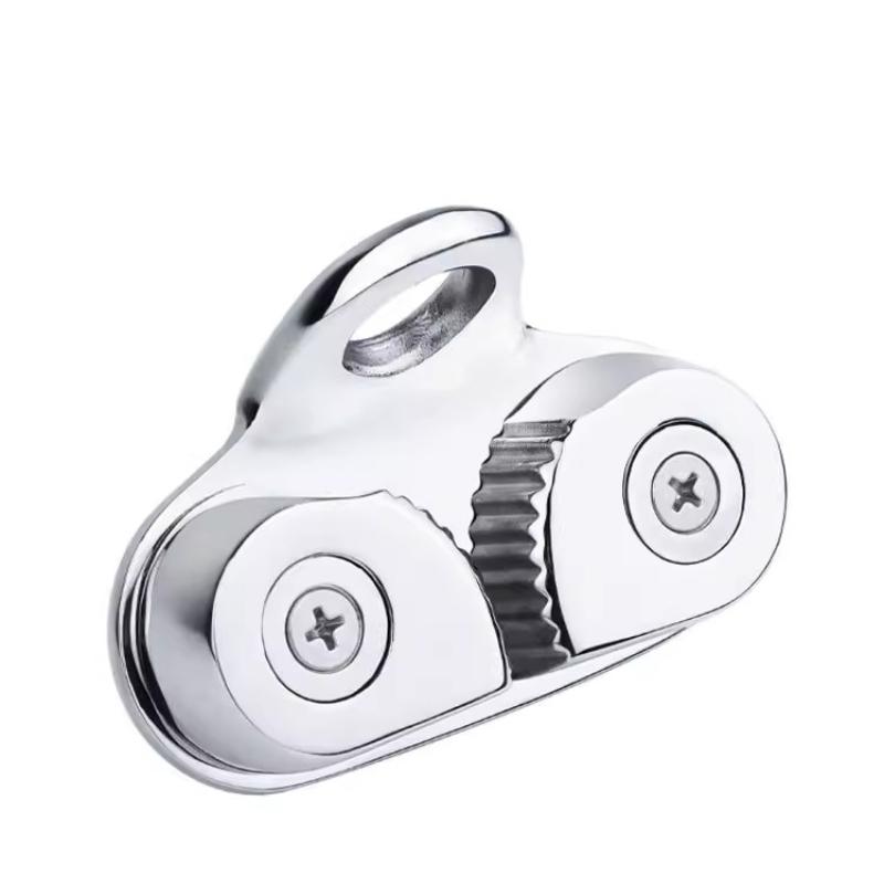 Marine Grade 316 Stainless Steel Rope Clamp Quick Chain Stopper Cord Fastener for Boat Yacht Accessories