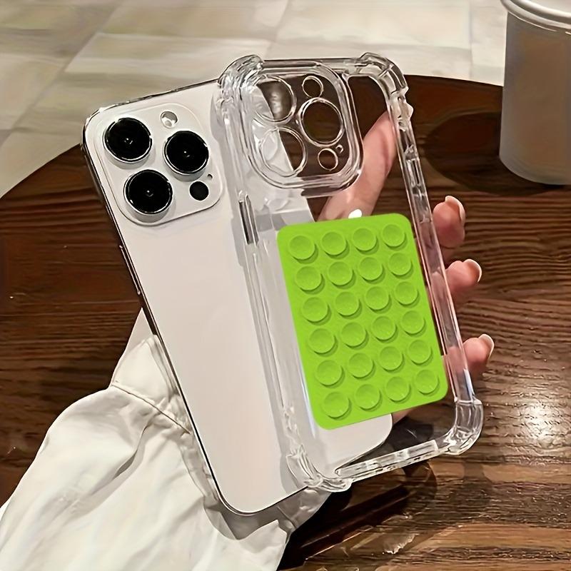 

Transparent Four-Corner Anti-Drop With 3D Suction Cup Phone Case For iPhone 17 16 15 14 13 12 11 Pro Max Plus XS XR Cover iPhone XS Max