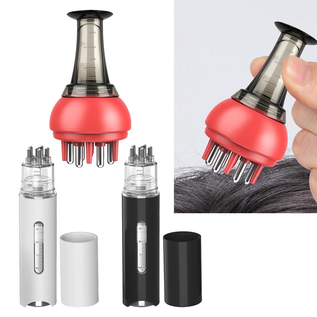 Scalp Applicator Multiple Functions Portable Hair Comb for Travel Home Women