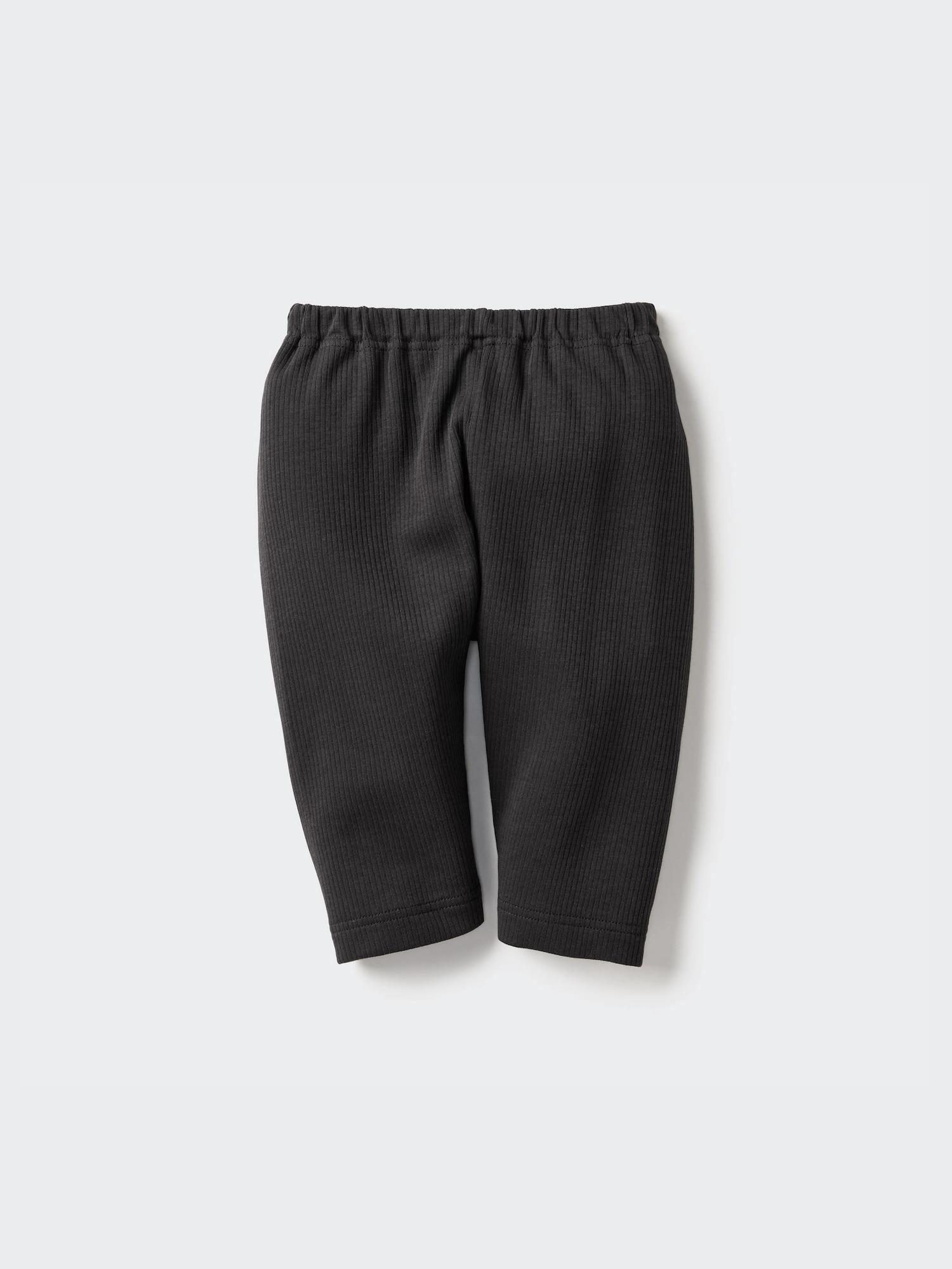 

Uniqlo Bt Свободный крой укороченные леггинсы часть 7 Airism 09 BLACK/BABY 70