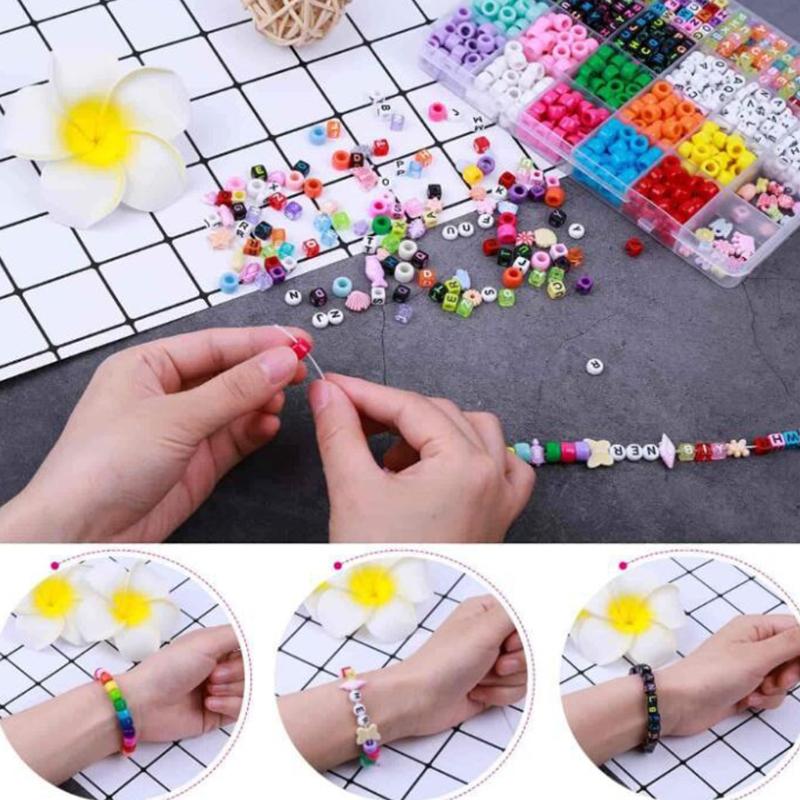 Assorted Beads For Crafts  Beads for Bracelets Colored Small Glass Beads for Bracelets Jewelry Making Crafts