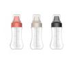 3pcs 350ml 5 Hole Squeeze Condiment Bottles with Nozzles Plastic Ketchup Mustard Hot Sauces Olive Oil Bottles Kitchen Accessories