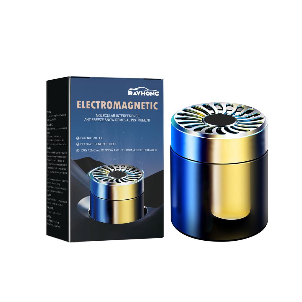 Car Window Ice Remover - Winter Ice & Snow Tool, Quick De-Icing, Compact Portable, Auto Glass Scraper