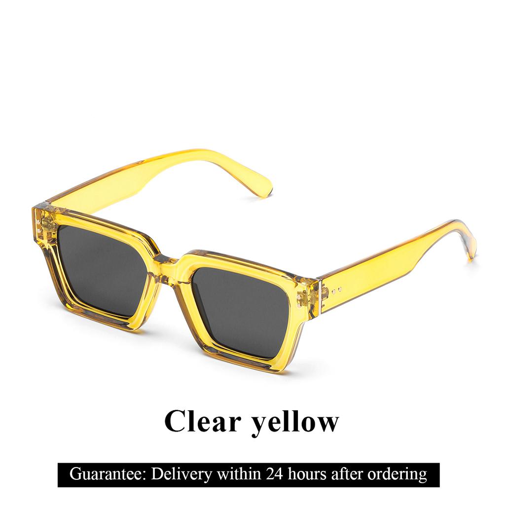 Ruiao 2024 Whole Luxury Premium Shades Designer Black Brand Sunglasses Mens Square Sun Glasses For Women