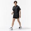 Volleyball Wear N-XT Short-sleeved Training Top V2MEC500 Unisex Black X Capri Breeze XL