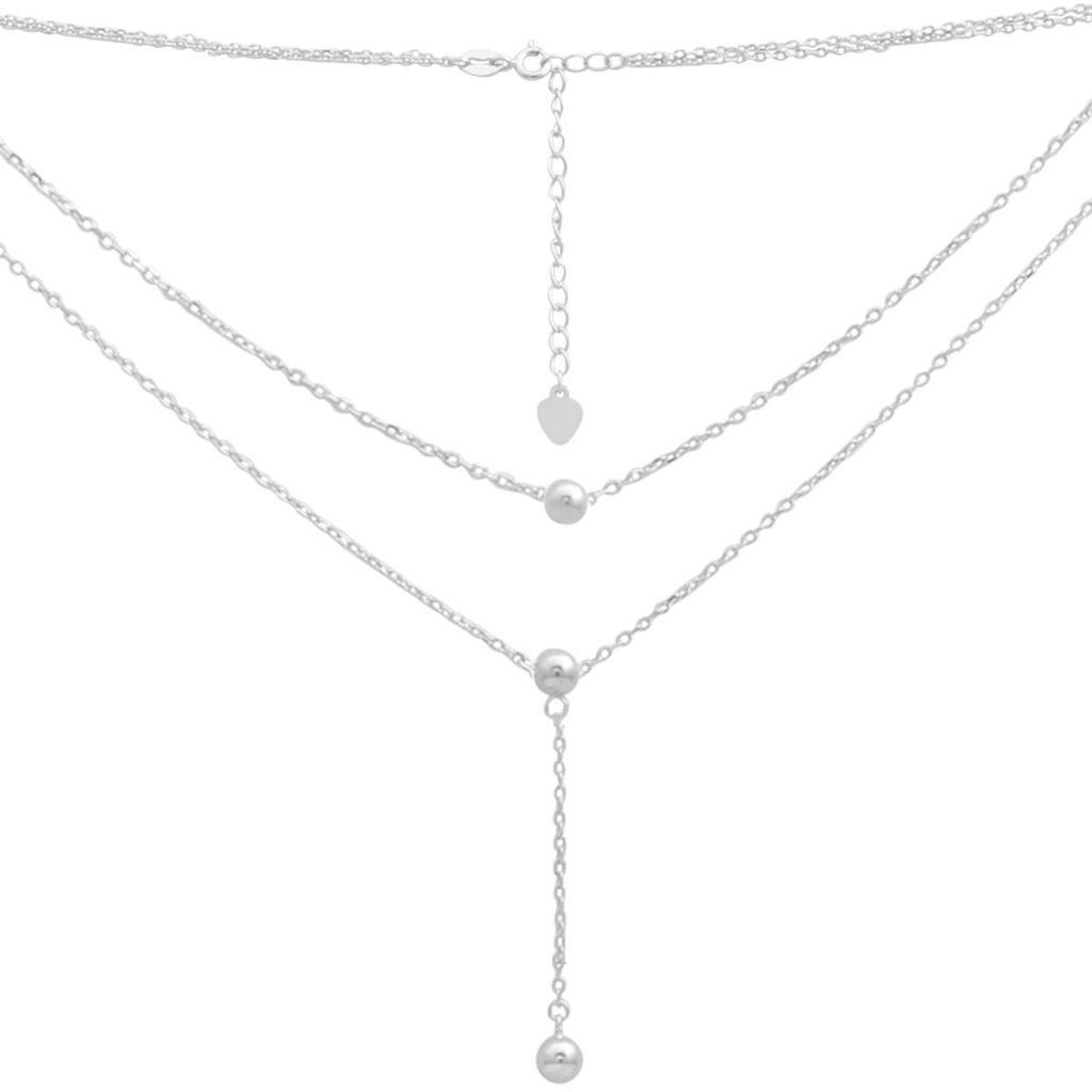 Silver Necklace Without Stones, Item Weight 3.77 G (2184034)