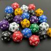 10PCS Acrylic D20 Polyhedral Dice Math Teaching Supplies Learning Resources Toys Party Favors for Kids Boys Girls