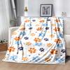 Halloween Night Adventure Blanket Soft & Cozy Great for Chair Bedding Picnics Four Seasons Multipurpose Playful Design
