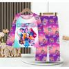 New Demon Hunters Children's Pajamas Long Sleeve Cartoon Girls Babies Middle and Older Children's Loungewear Set