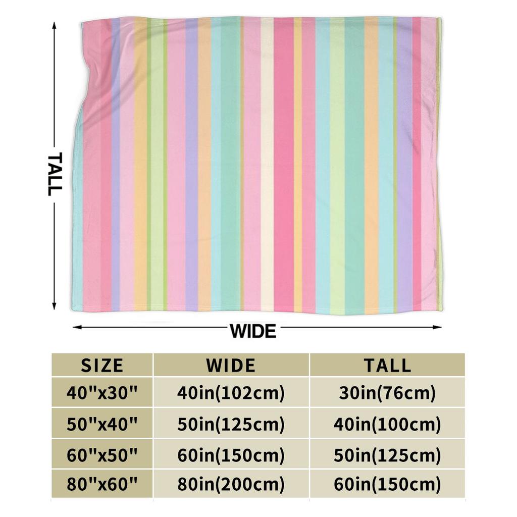 Colorful Lines Pattern Custom Comfortable Gift An UltraSoft Micro Fleece Blanket