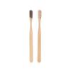 Biodégradable Écologique Compostable pour Brosse à Dents avec Poils en Nylon pour Voyage & Usage Domestique Zéro Déchet