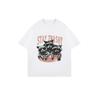 Oversized T Shirt Black Stay Trashy Raccoons With Sunglasses Print Casual Wear For Women Summer Outfit Streetwear Fashion Top