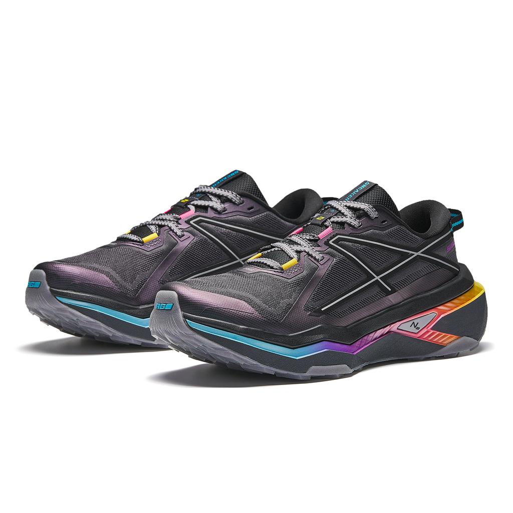 New Anta Hunter Fury 2 Anti Slip And Wear Resistant Breathable Low Top Casual Running Shoes Men's Gray Black 112515502A-6