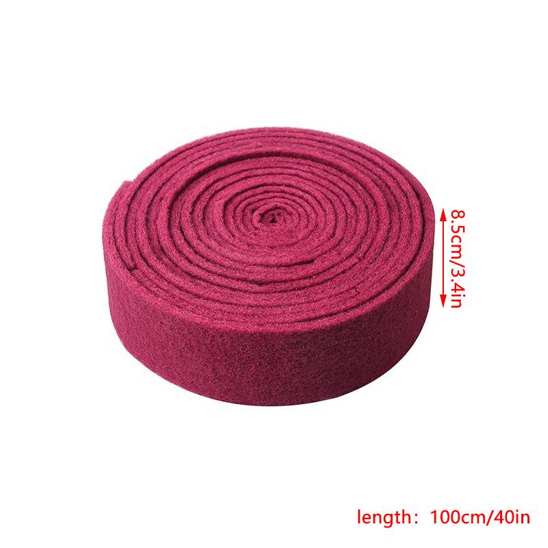 1M/Roll Carborundum Eraser Rust Remover Brush Dish Pot Cleaning Emery Descaling Clean Rub Pots Kitchen Tools Gadgets Accessories