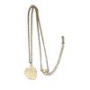 Trendy Stainless Steel Animal Leaf Pendant Necklace with Clavicle Chain