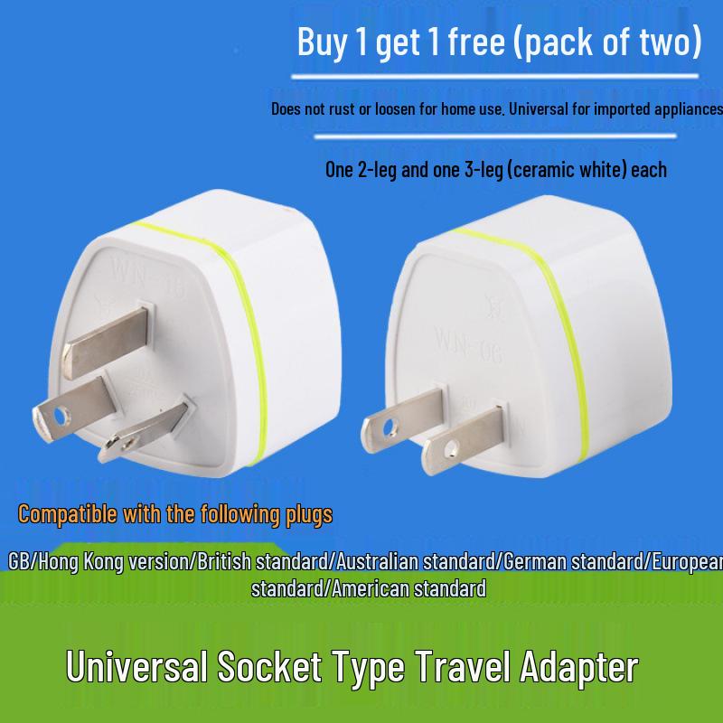 Hong Kong Travel Plug Adapter: 2-Pin & 3-Pin Converter for International Use