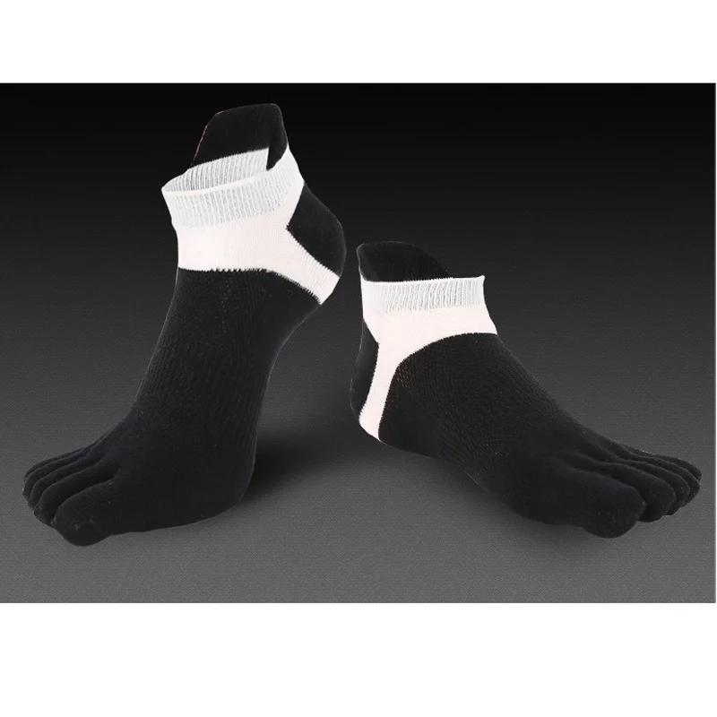 1 Pair Socks Sports Hot Selling Mens 5 Toe Socks Cotton Breathable Finger Sports Socks