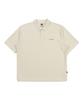 KODAK Lettering Terry Collar T-Shirt Ivory