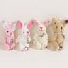 Soft and Adorable Rabbit Plush Toy with DIY Accessories Exquisite Rabbit Keyring Decoration Cute Rabbit Keychain Pendant