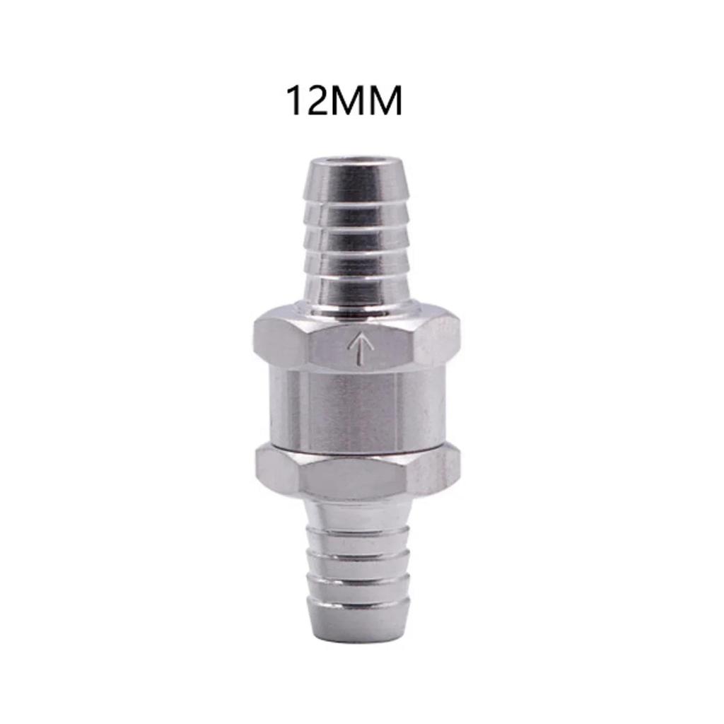 Repair Parts Fuel Non Return Check Valve 6/8/10/12mm Aluminium Alloy Petrol Diesel Water Fuel Line One Way for Peugeot Renault 7