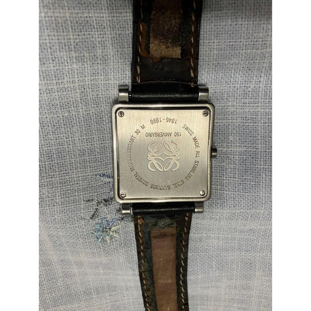 Used [150th Anniversary] LOEWE Watch Square Silver