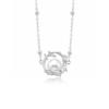 Retro French Luxury Freshwater Pearl Necklace with S925 Silver Branch Design for Women