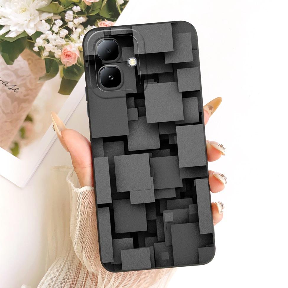 For Infinix Smart20 X6840 X6840B Phone Case For Infinix Smart 20 Cover Luxury Fashion Cute Cartoon Funny Painted Silicone Casing