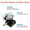 Motorcycle 22mm Fuel Valve Petcock With Male Thread Parts NO. 61338-94D For Harley FLST FXST FLT FXD 1995-2001 MP-1128 On Sale