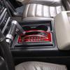 Red Carbon Fiber Center Console Gear Shift Trim Sticker for Hummer H2 2003-07