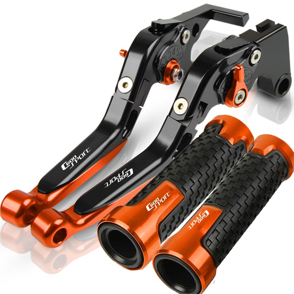 For BMW C600SPORT C 600 SPORT 2011-2015 Motorcycle Adjustable C600 SPORT Brake Clutch Levers Handlebar Handle Bar Grips