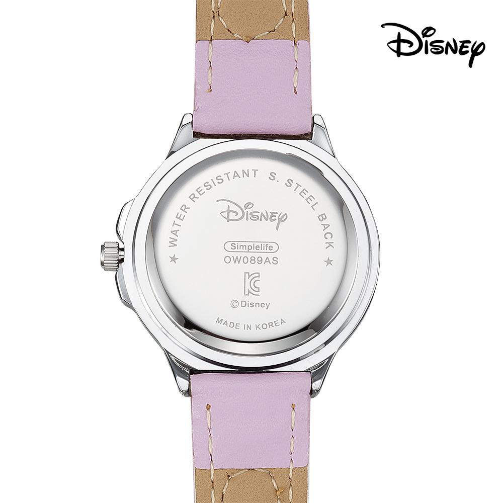 Dijeuni 100Th Anniversary Animation Wish Asha Children'S Leather Band Wristwatch Ow089As