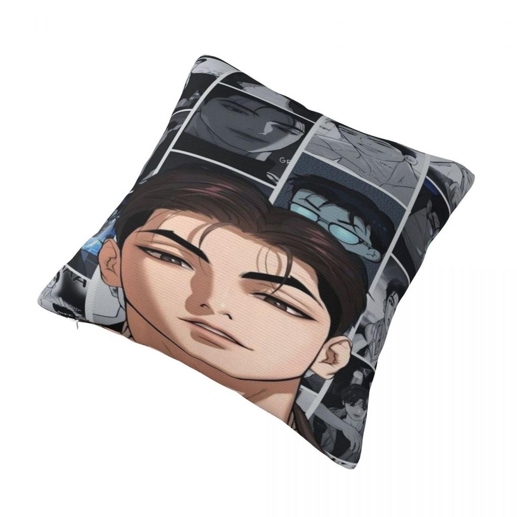 Joo Jaekyung Anime Pillowcase Merch Soft Cushion Cover Throw Pillow Cover Home Decorations Zipper Multiple Sizes