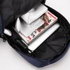 High quality backpack men's simple trend business trip large capacity backpack fashion travel computer bag student schoolbag
