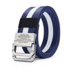 Doppelschleife Schnalle Marke Canvas Gürtel Outdoor - Unisex Canvas Gürtel Jeans Männlich Luxus Lässig Riemen Gürtel für Männer und Frauen