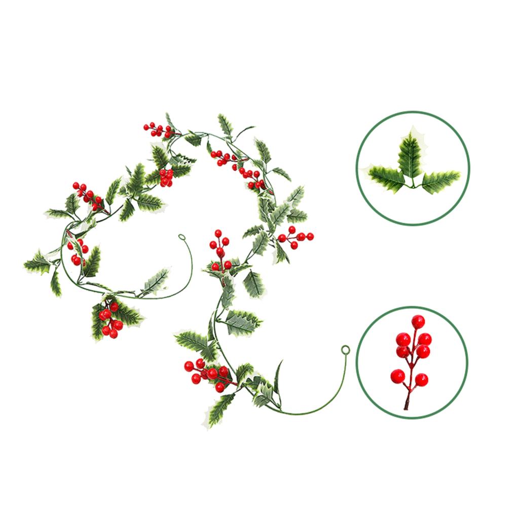 2m Artificial Flower Vine, Fake Flower Vine, Plastic Flower, Pipe Cover, Balcony Decoration