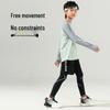 Moonkids Jungen Schnelltrocknendes Sport-Langarmshirt und Hose Set