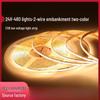 OEINGCOB Selbstklebendes LED-Streifenlicht mit zwei Farbtemperaturen