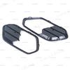 Car Front Bumper Fog Light Lamp Frame Grille Cover For Ford Escape Kuga 2017 2018 2019 Chrome Front Fog Light Trim Cover