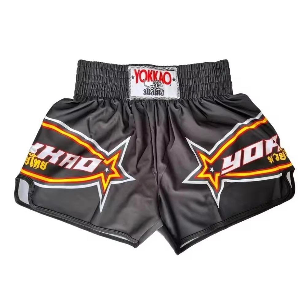 2025 New Thai Boxing Pants, Sanda Wushu Fighting Training Pants MMA Fighting Training Sports Shorts