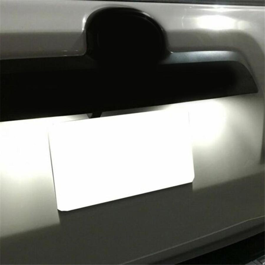 2PCS White LED License Plate Lights For Toyota 4Runner 1996-2020 Sequoia 2008-19