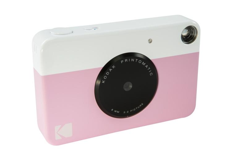 Kodak Printomatic Instant Print Camera, 2X3'', Pink